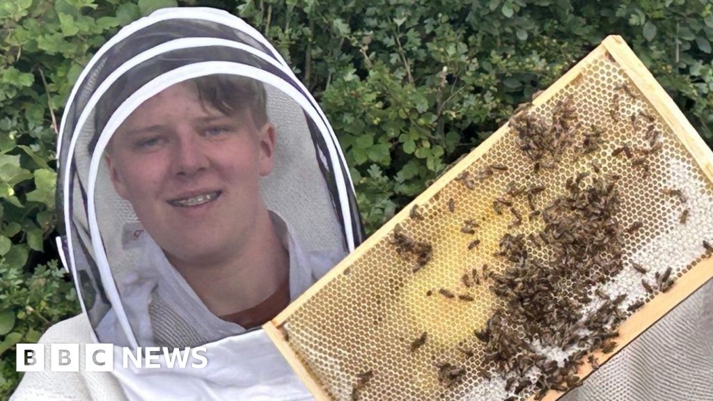 The 17-year-old beekeeper busy with his own bee business