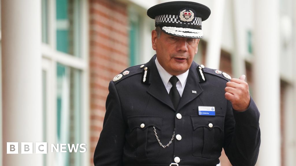 Chief Constable Nick Adderley fails to remove misconduct panel BBC News