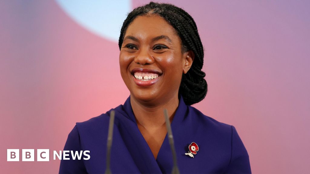 Kemi Badenoch vows to renew Tory party after leadership win