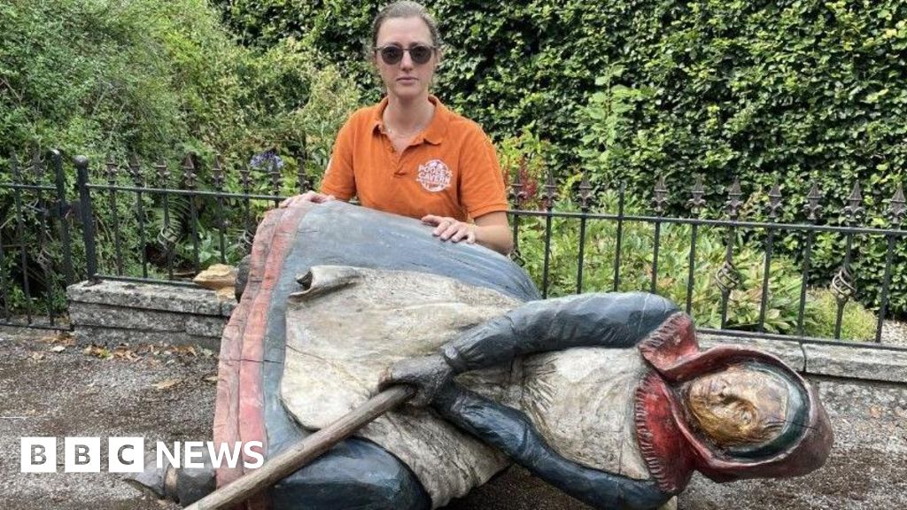 Sadness as Buxton woodland sculpture vandalised again