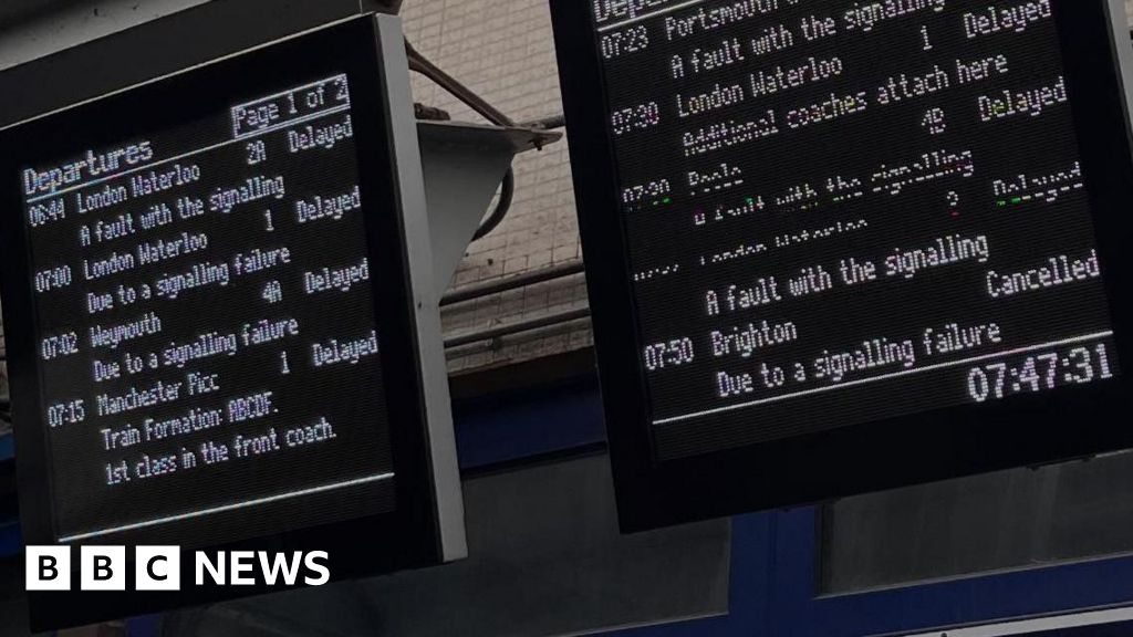 Signalling Faults Disrupt Rail Services Across Wales, West Yorkshire, Southampton