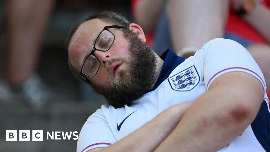 England fan denies sleeping during Euro match