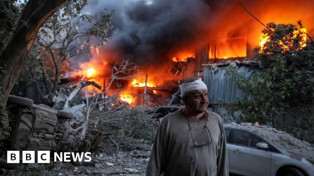 Ukraine rescuers pull dead from rubble after Russian strikes kill 18 people