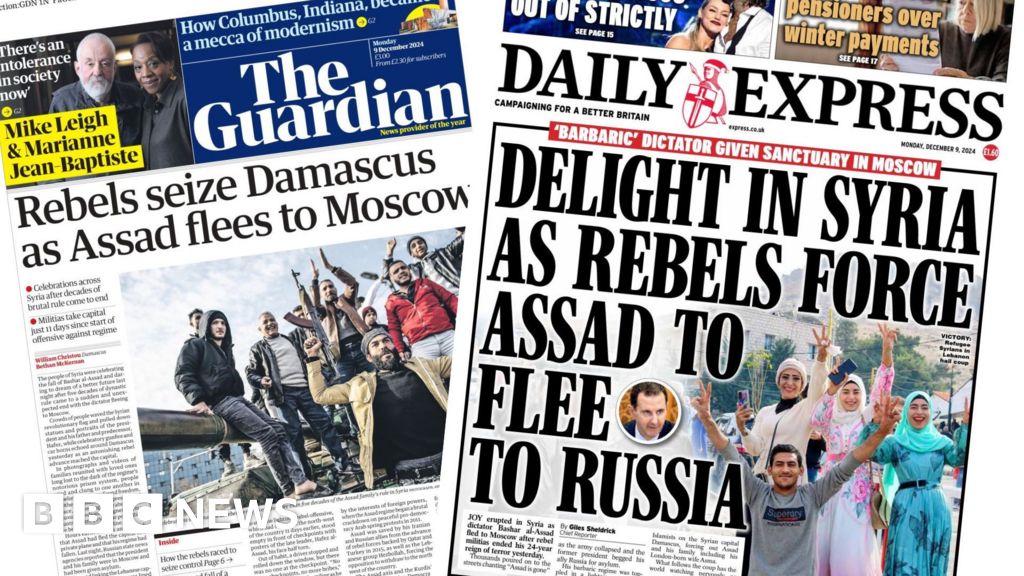 Papers report on 'delight' in Syria but warn of uncertainty ahead