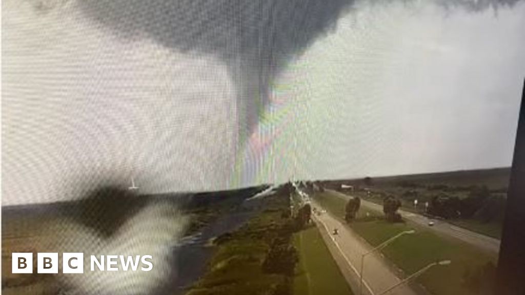 Tornadoes were reported as Hurricane Milton struck Florida