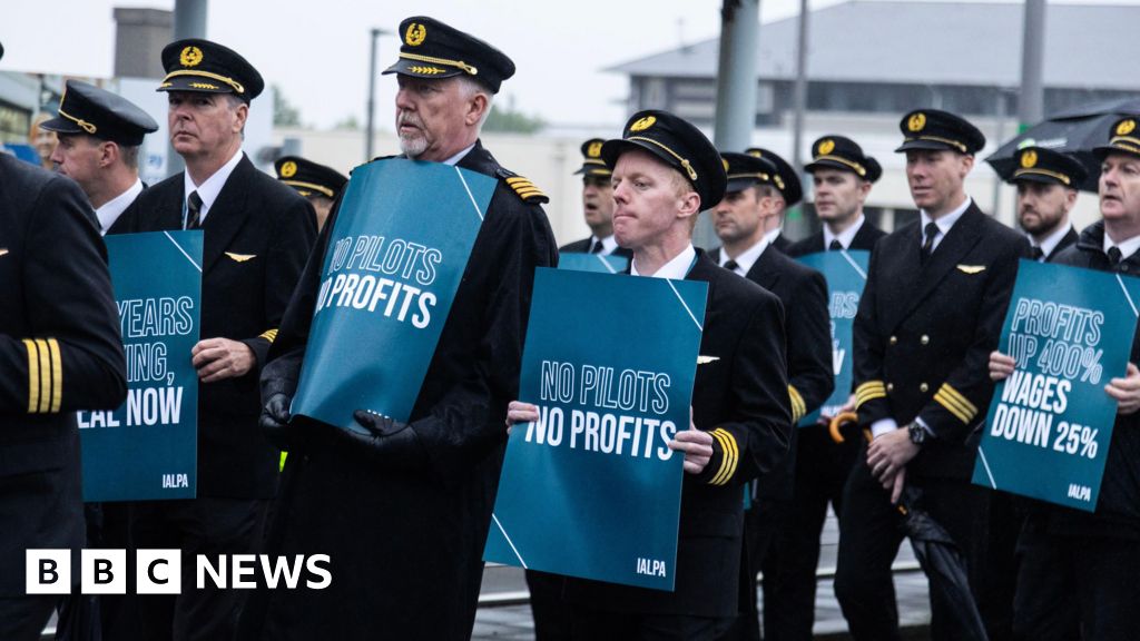 Aer Lingus pilots stage eight-hour work stoppage