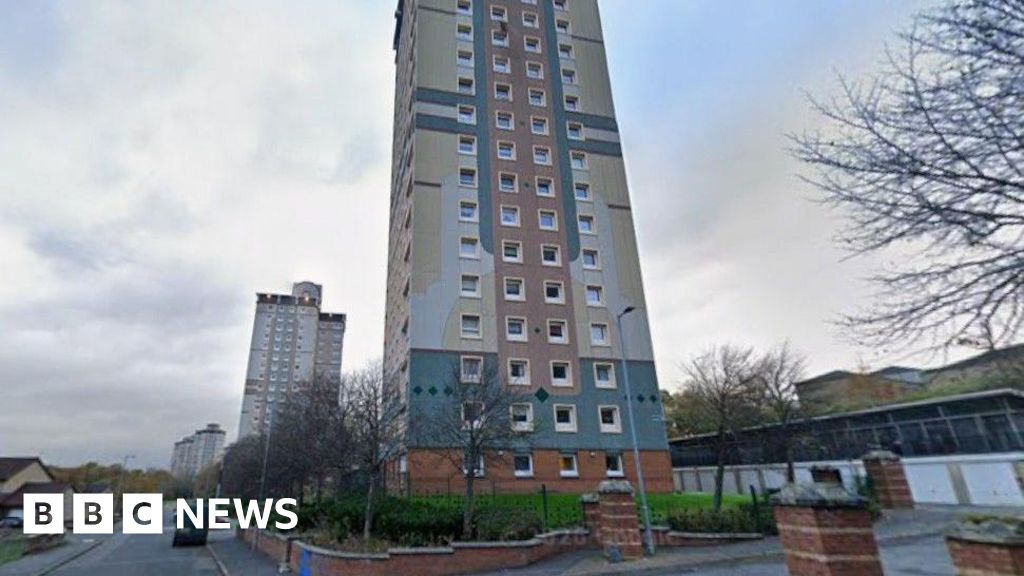 Man dies after falling from window during tower block fire
