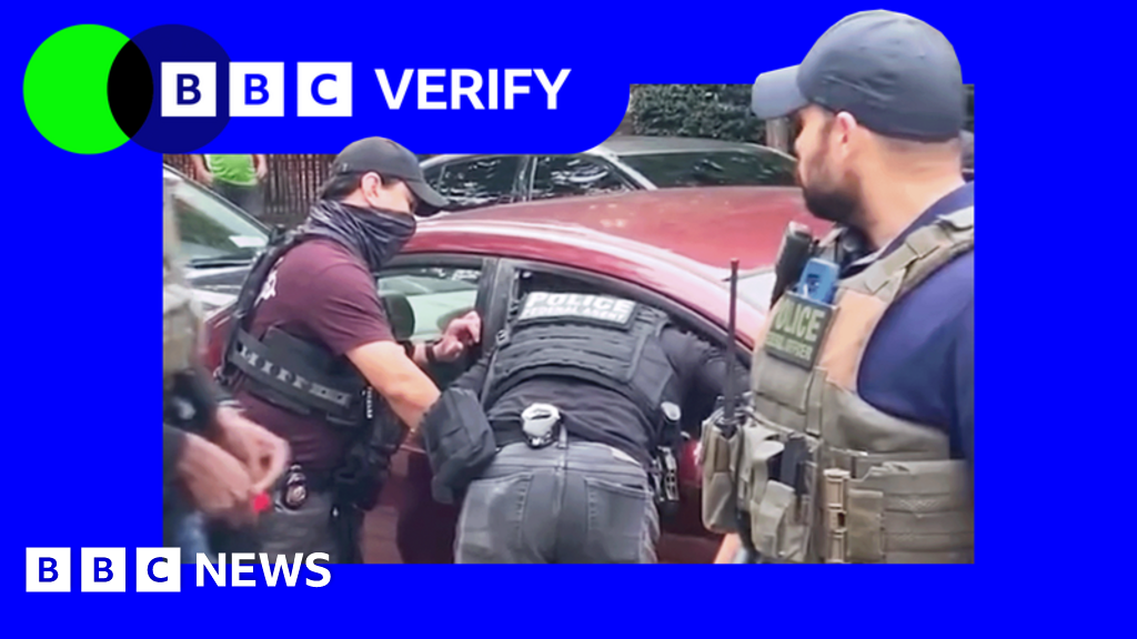 Videos show impact of Trumps crackdown in one Washington DC neighbourhood