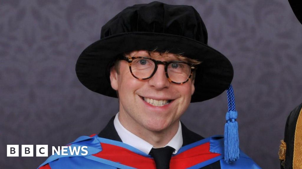 Josh Widdicombe awarded honorary University of Exeter degree