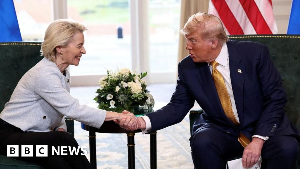 Trump backs down from 250% EU pharma tariff in deal