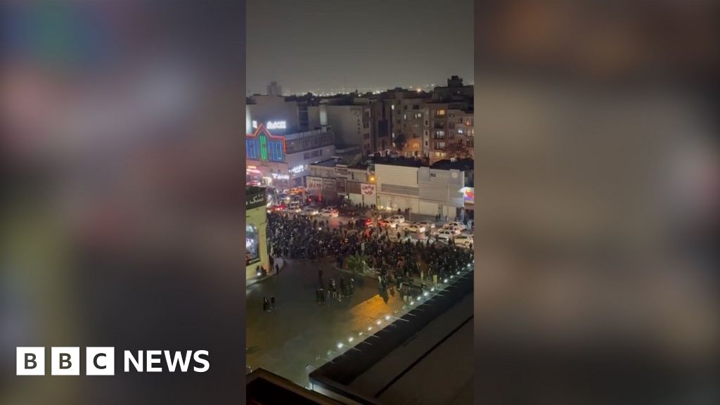 Watch: Protests break out in Iranian capital Tehran