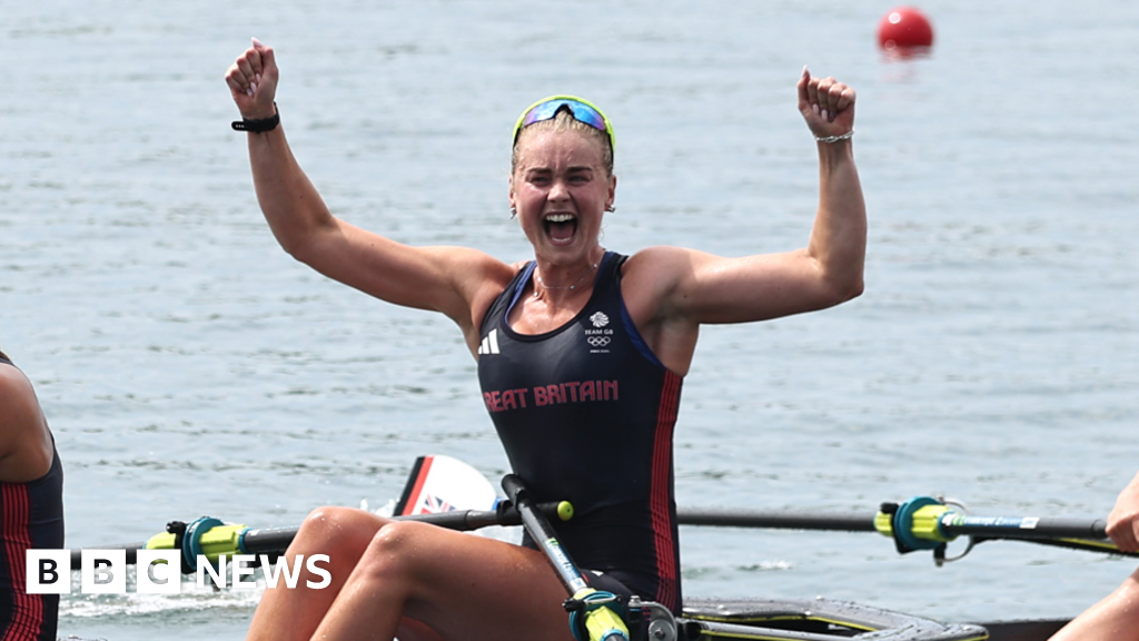 Hannah Scott Wins Gold in Quadruple Sculls