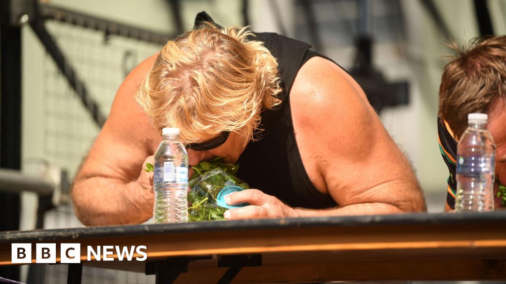 bbc.co.uk - Curtis Lancaster - Champion eyes 18th world watercress eating title in Alresford