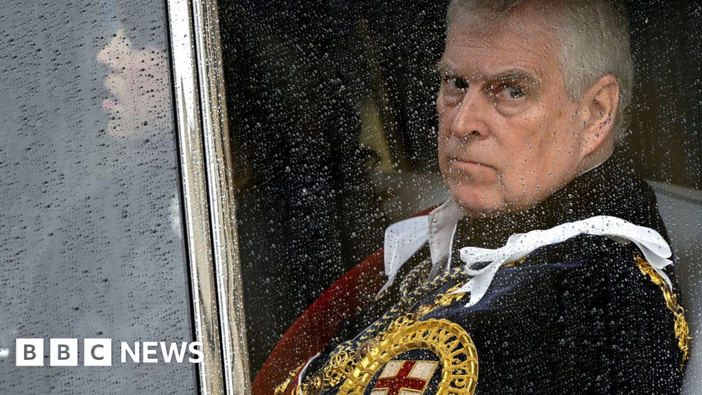 Andrew stripped of 'prince' title and will move out of Royal Lodge