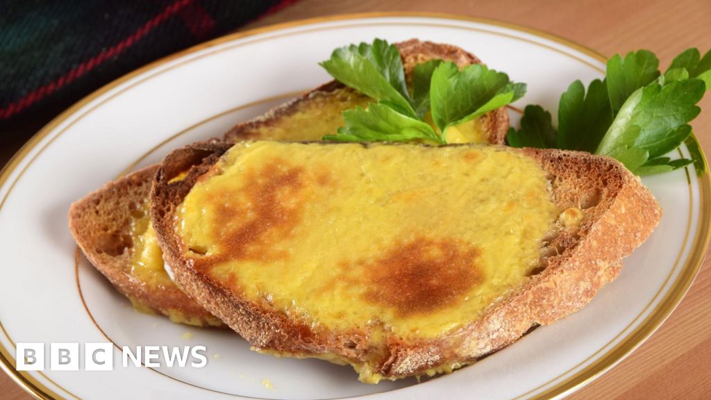 Did Welsh rarebit start as a joke by the English?