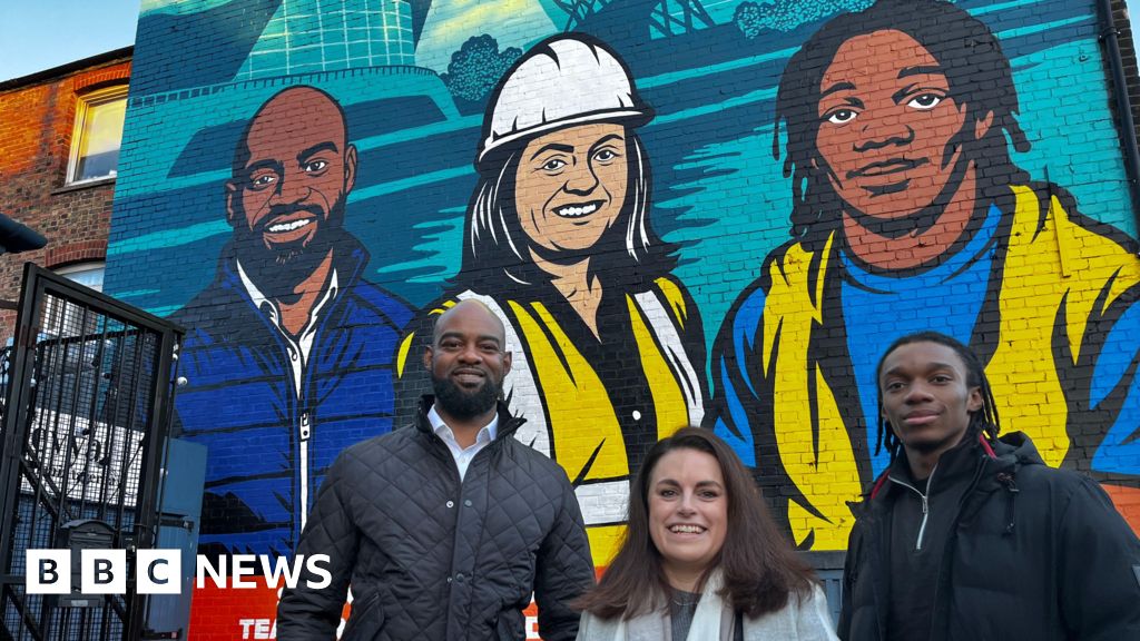 bbc.co.uk - Gem O'Reilly - Mural hopes to inspire future construction workers - BBC News