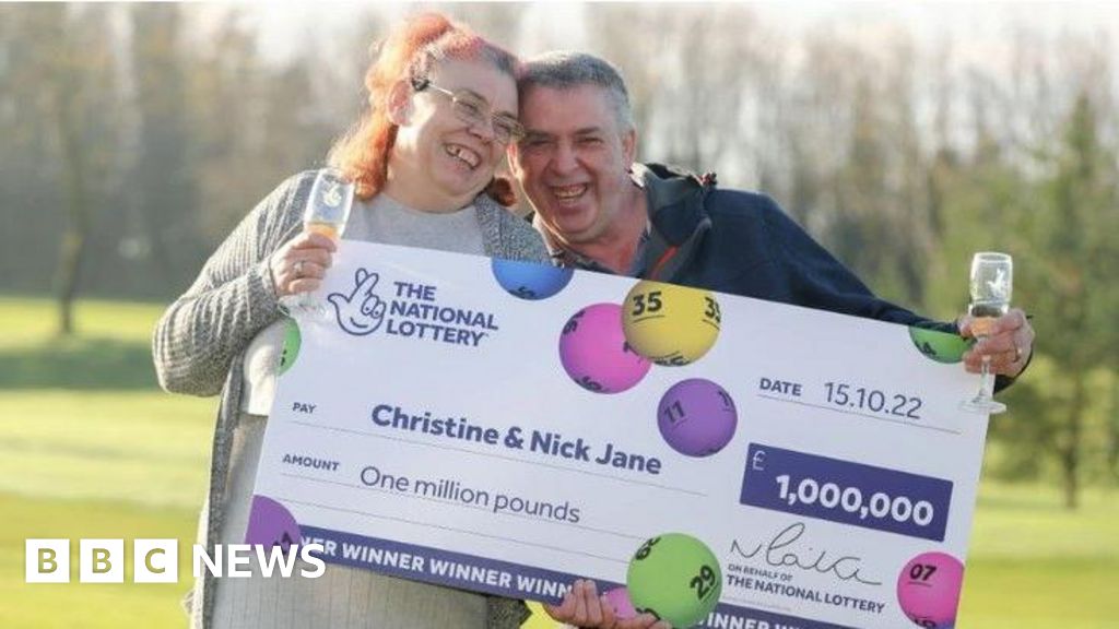 Cornwall couple on winning £1m as National Lottery turns 30(01)