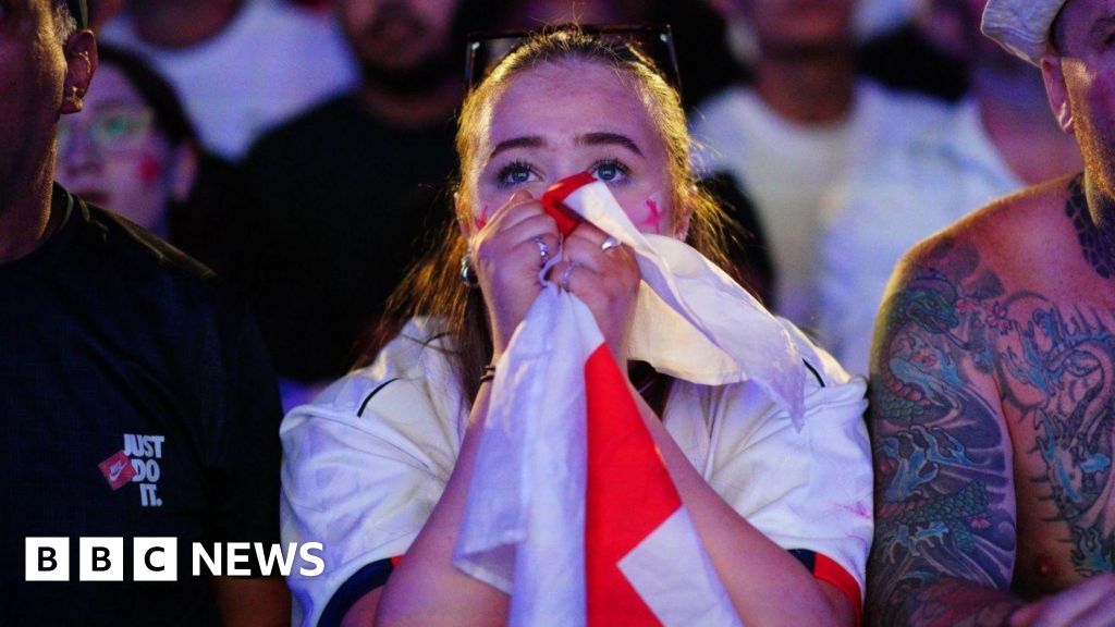 Rollercoaster of emotions for England and Spain fans during Euro 2024 final