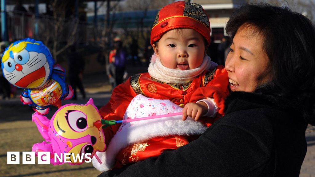 China's birth rate hits record low as population continues to shrink