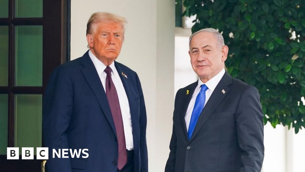 Watch: Trump and Netanyahu outline peace plan to end war in Gaza