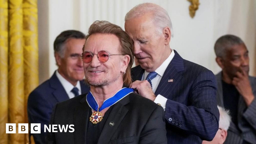 Biden honours Wintour, Bono and Soros with Medal of Freedom