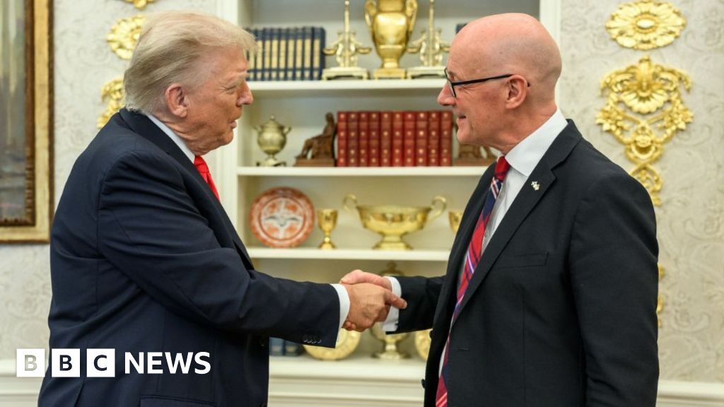 'Real chance' of whisky tariff deal with Trump, says Swinney