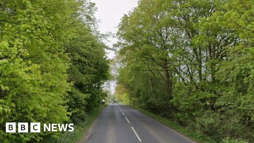 Driver dies after car hits tree near Harrogate North Yorkshire