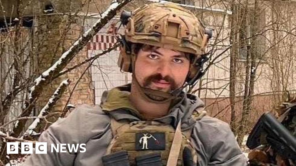 Tributes to 'brave, strong' man killed in Ukraine