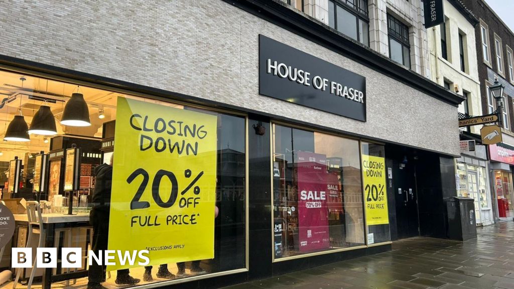 bbc.co.uk - Bill Edgar - House of Fraser to close Darlington department store