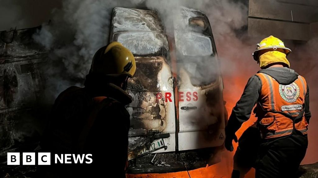 Five Gaza journalists killed in Israeli strike targeting armed group