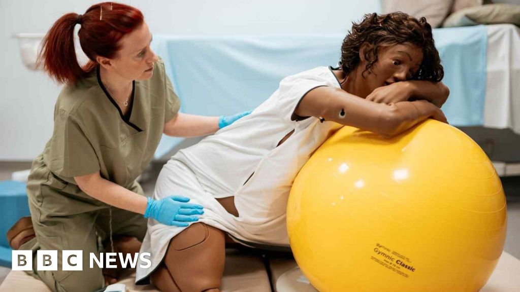 Mannequin to be used for midwife training at York university