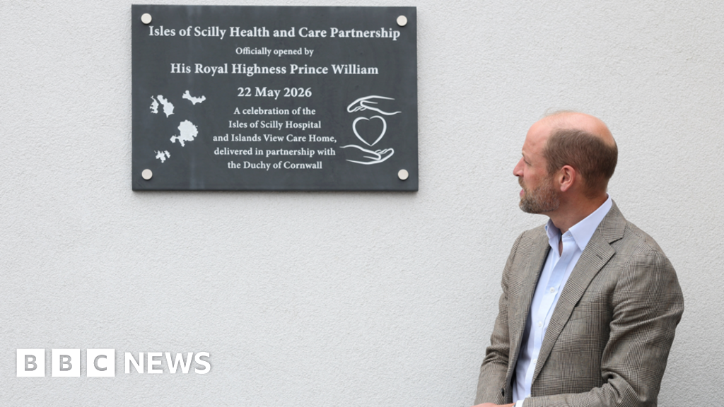 bbc.co.uk - Prince William visits new hospital facility on Isles of Scilly