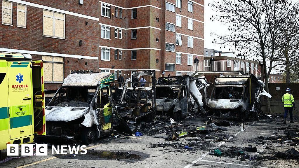 Three more arrests after Golders Green ambulance arson attack