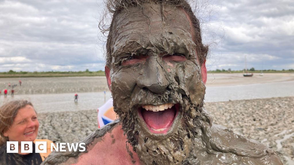 In pictures: Mud race sees hundreds take part