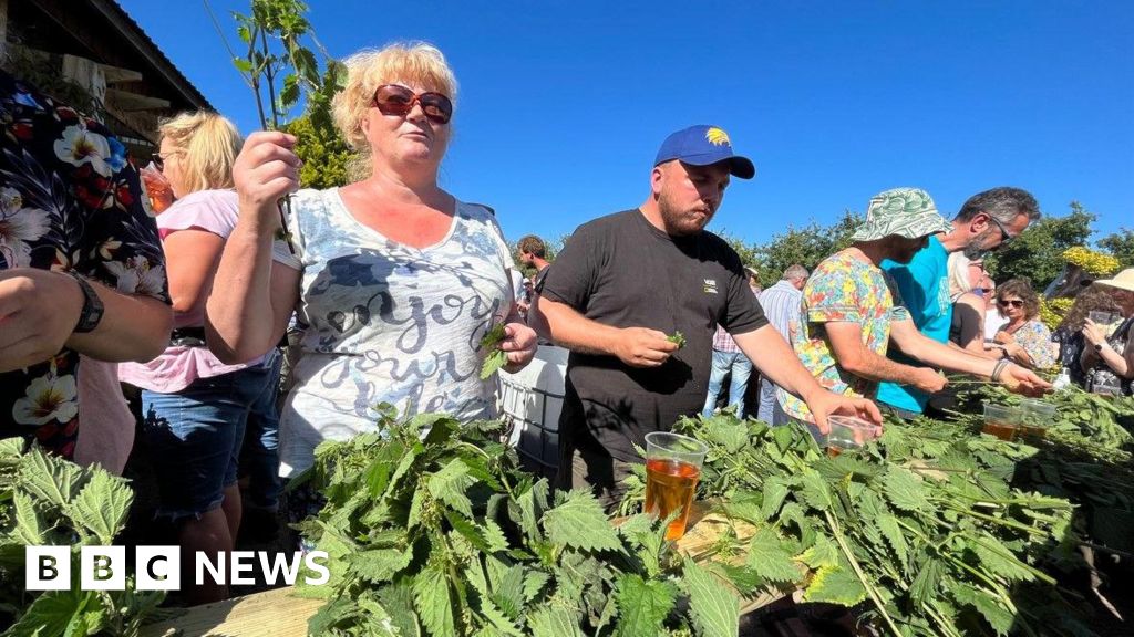 World Championships: Contestants Gather to Compete in Nettle Eating