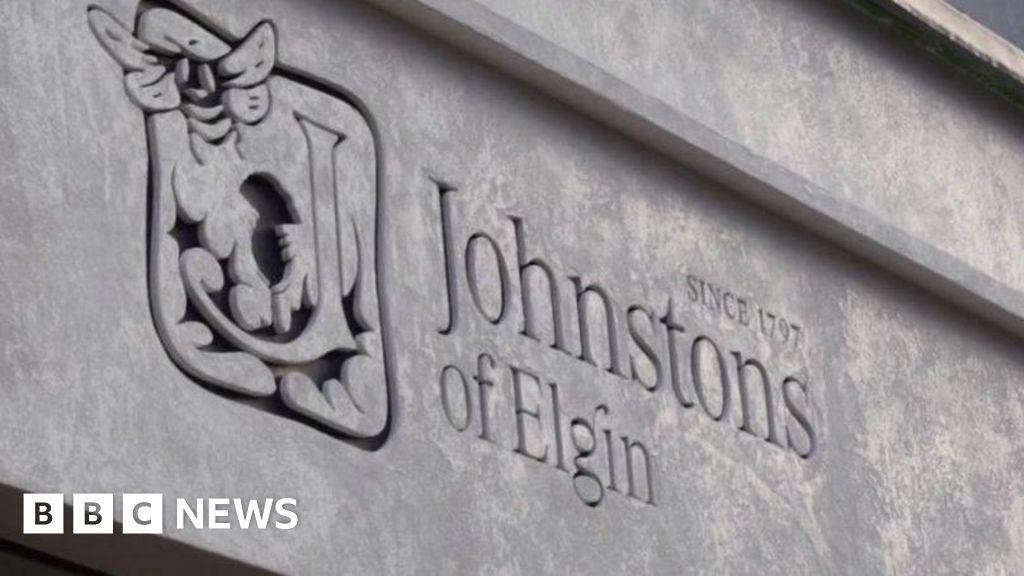 Jobs at risk at Johnstons of Elgin textile factory in Moray