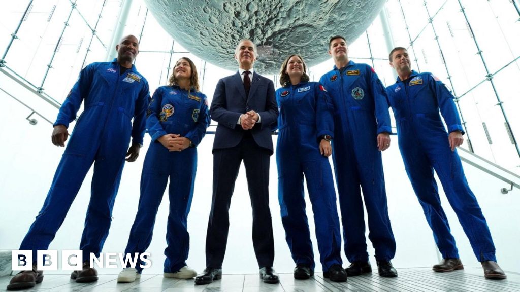 Canada's Mark Carney speaks with Artemis II crew on Earth