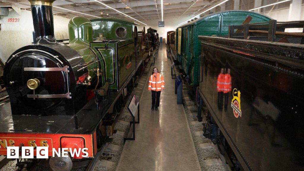 Shildon: Historic rail vehicles arrive at Locomotion museum