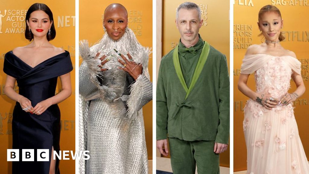Stars walk the red carpet ahead of SAG Awards