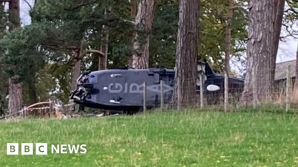 Ruthin helicopter crash Passengers had no seatbelts report BBC News