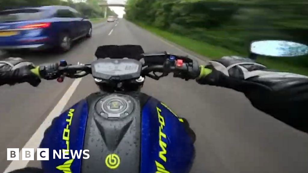 Shropshire biker banned after posting speeding videos online