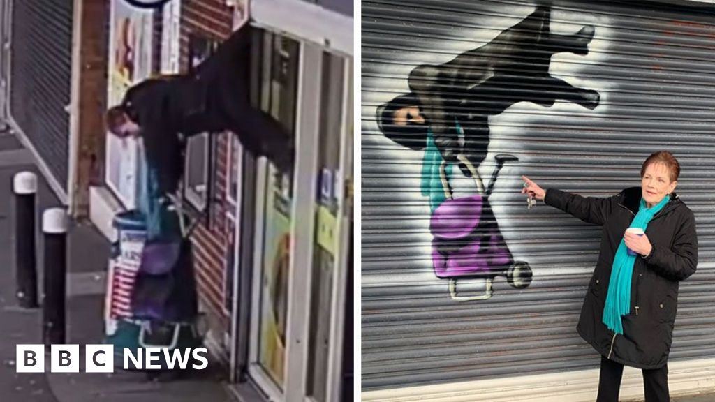 Remembering Anne - hoisted to reluctant fame in viral shop shutter moment