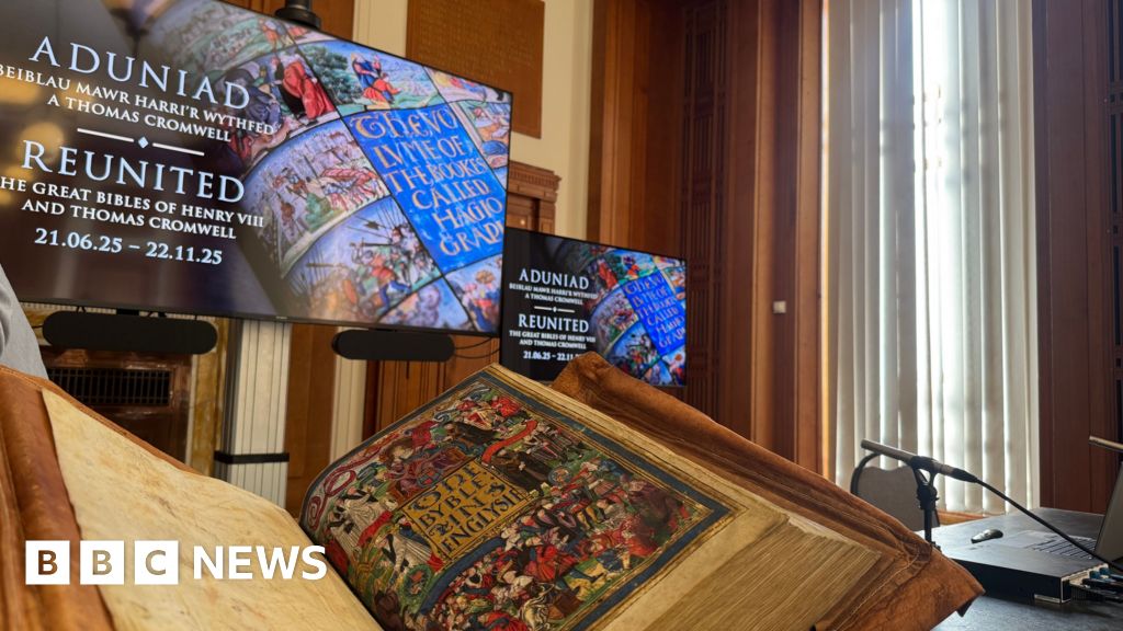 Great Bibles of Henry VIII, Cromwell reunited in Wales