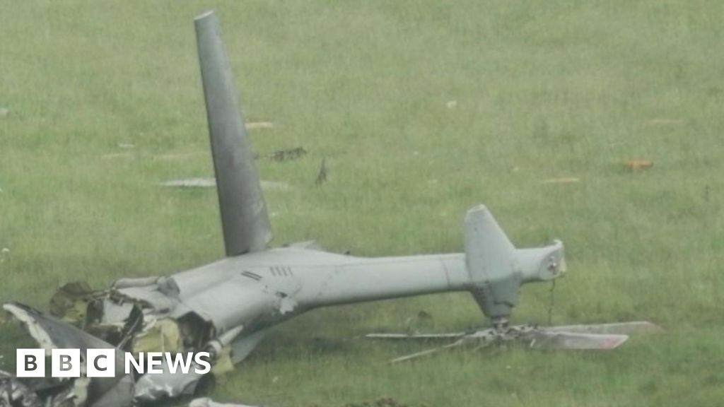 Tres muertos en accidente de un helicóptero de la Royal Navy durante un ejercicio de entrenamiento