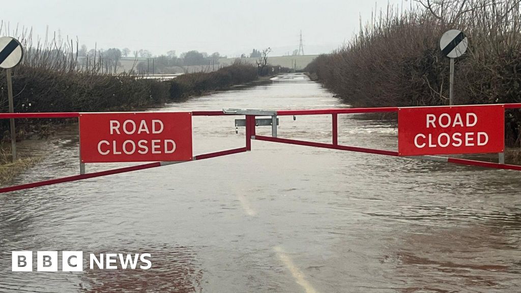 Flooding hits central belt amid warning for more heavy rain