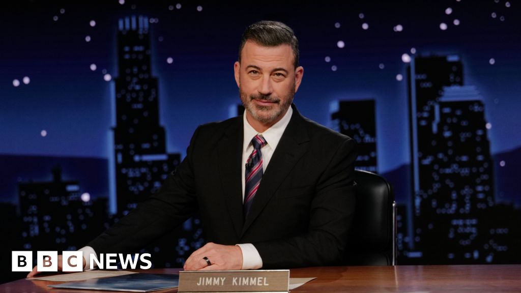 Jimmy Kimmel calls out 'anti-American' threats to free speech in tearful TV return
