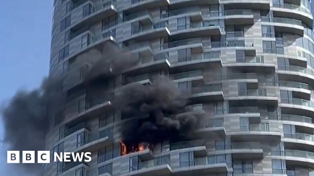 Smoking caused high-rise fire, says fire department