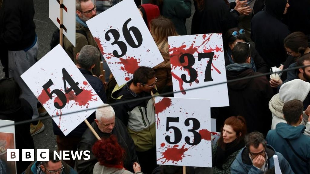 Greeks hold mass protests demanding justice after Tempi train tragedy