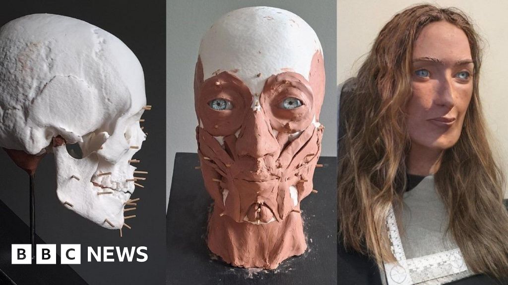 Woman's face recreated from 2,000-year-old skull found in Dorset
