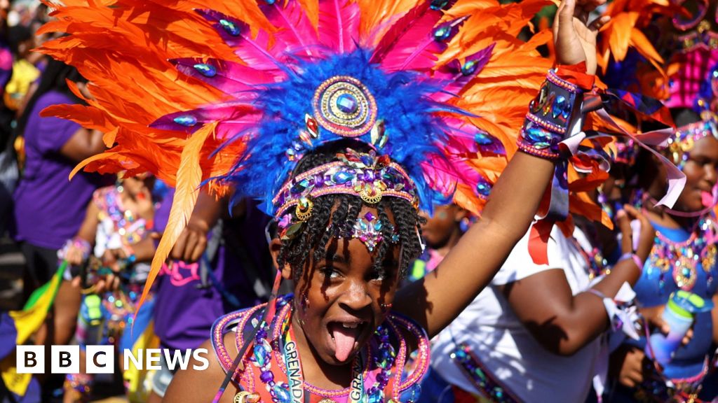Costumes and colour fill the streets for Notting Hill Carnival